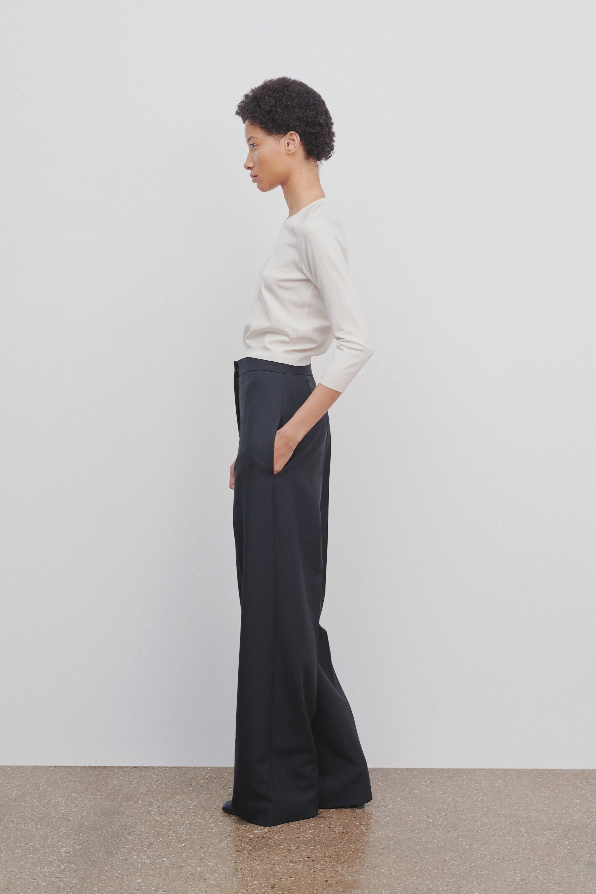 Gordon Pant in Virgin Wool - 4