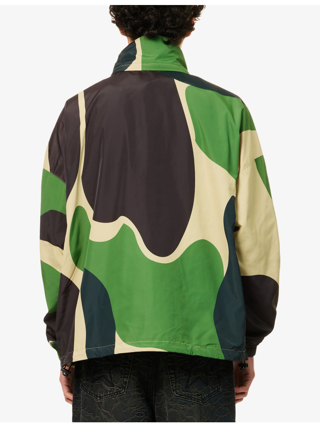 ABC Camo Windbreaker Nylon Jacket - 4