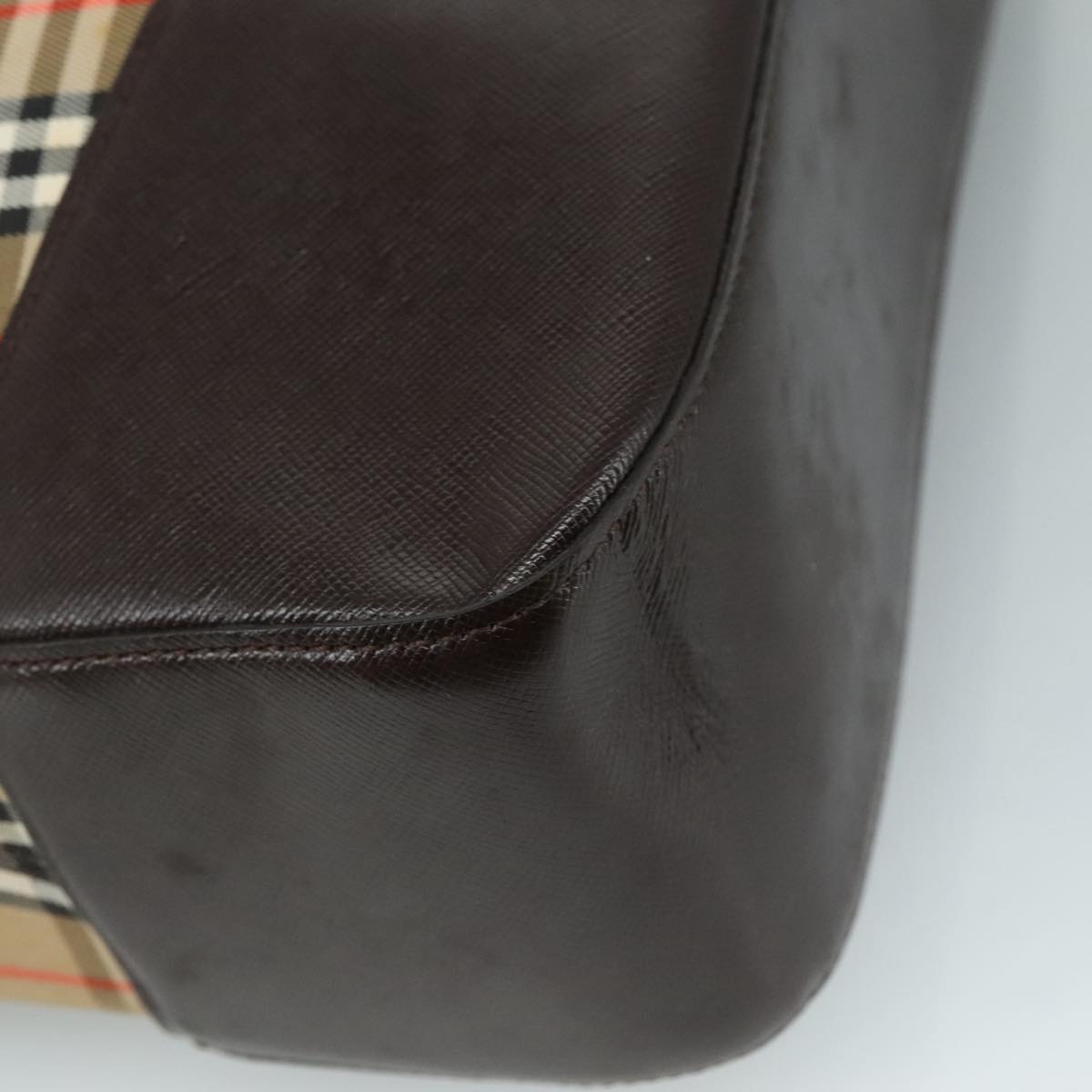 Burberry Nova Check Shoulder Bag Canvas Beige - 16