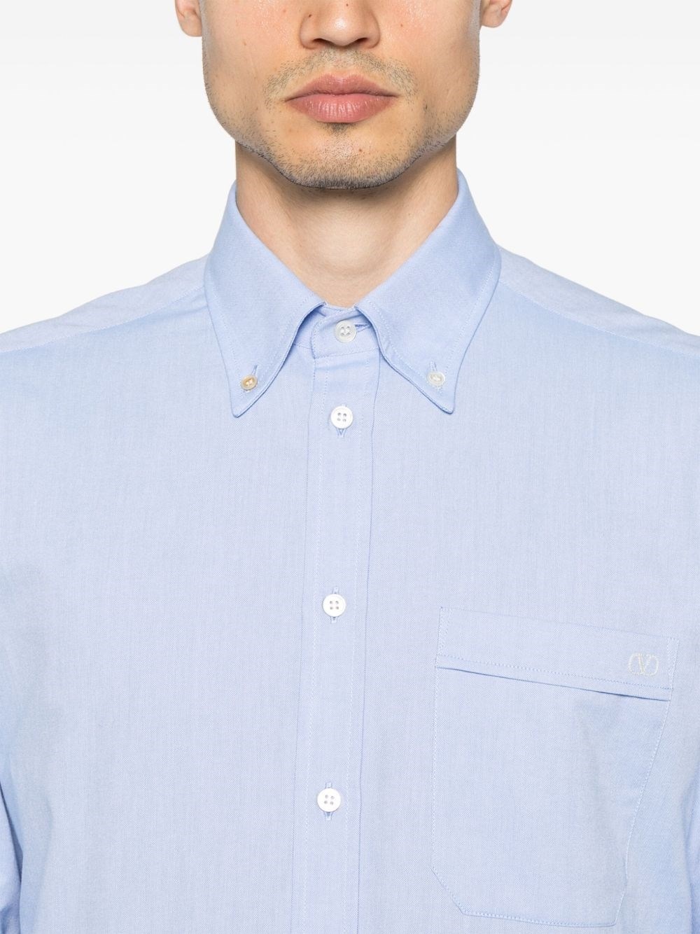 VLogo Signature cotton shirt - 3