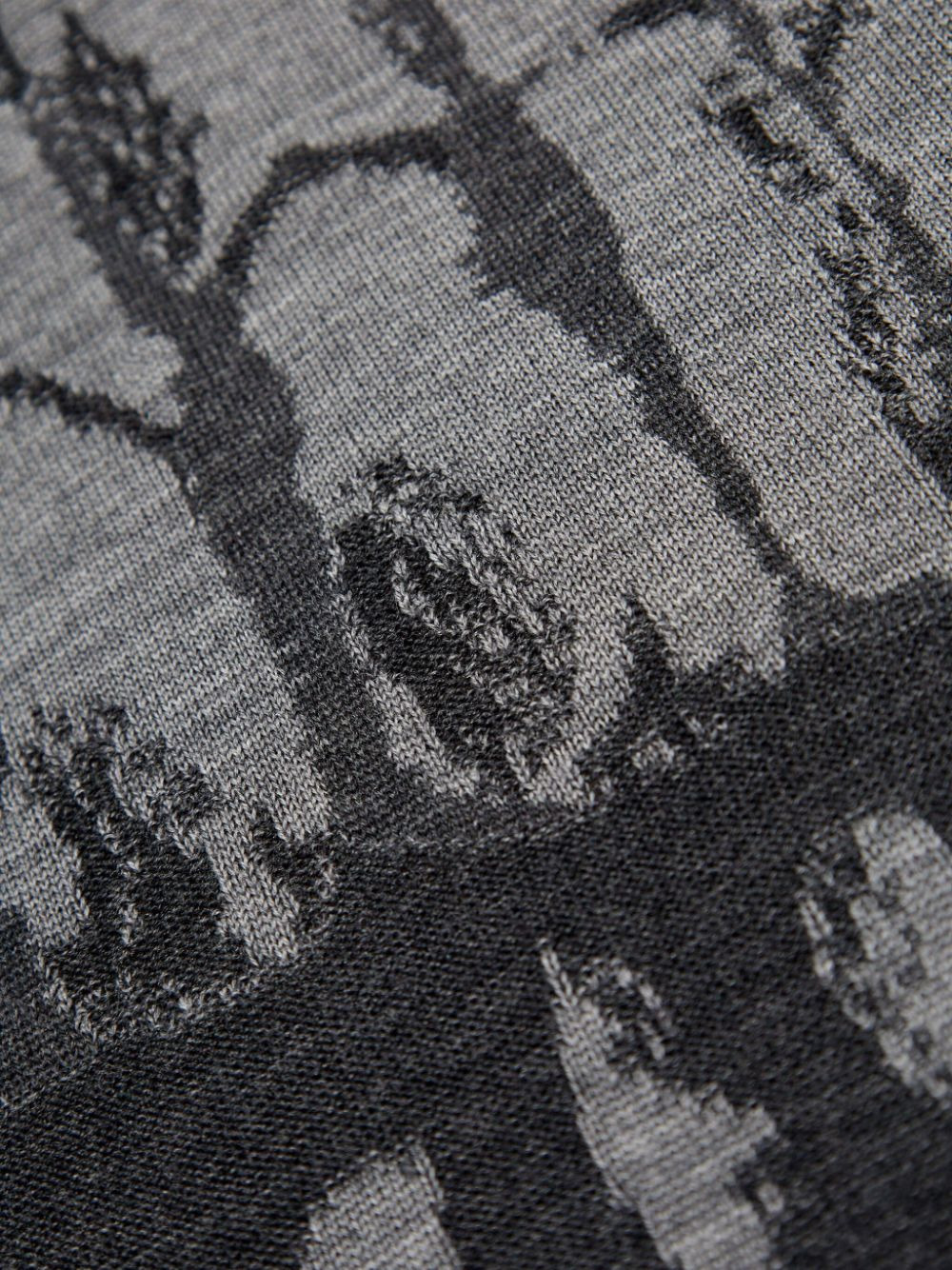 Alexander Mcqueen Men Skull Print Sweater - 4