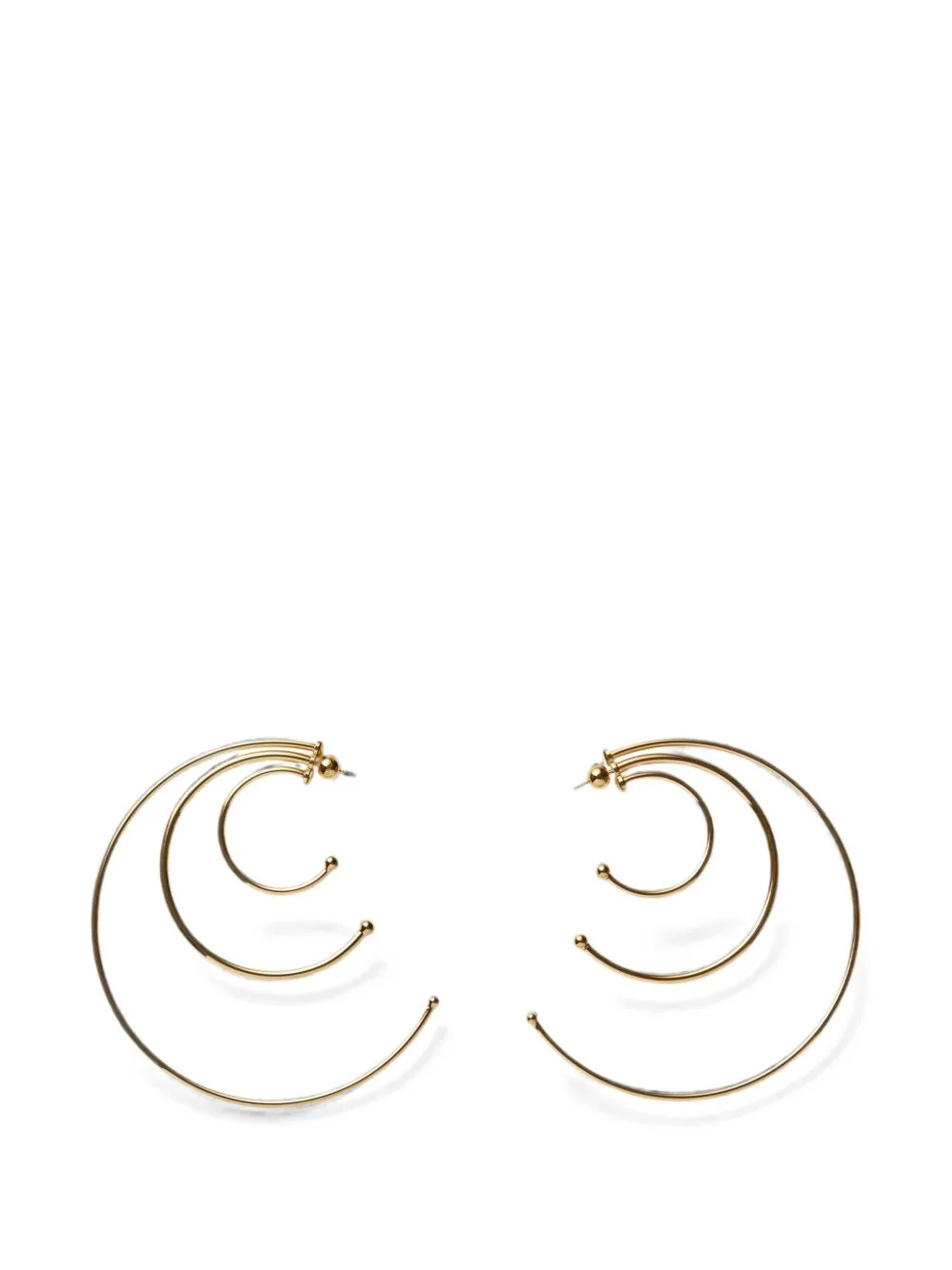 Solar hoop earrings - 1