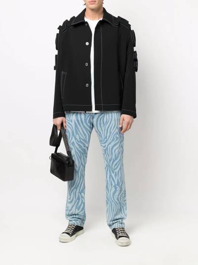 FENG CHEN WANG 3D Logo Coach jacket outlook