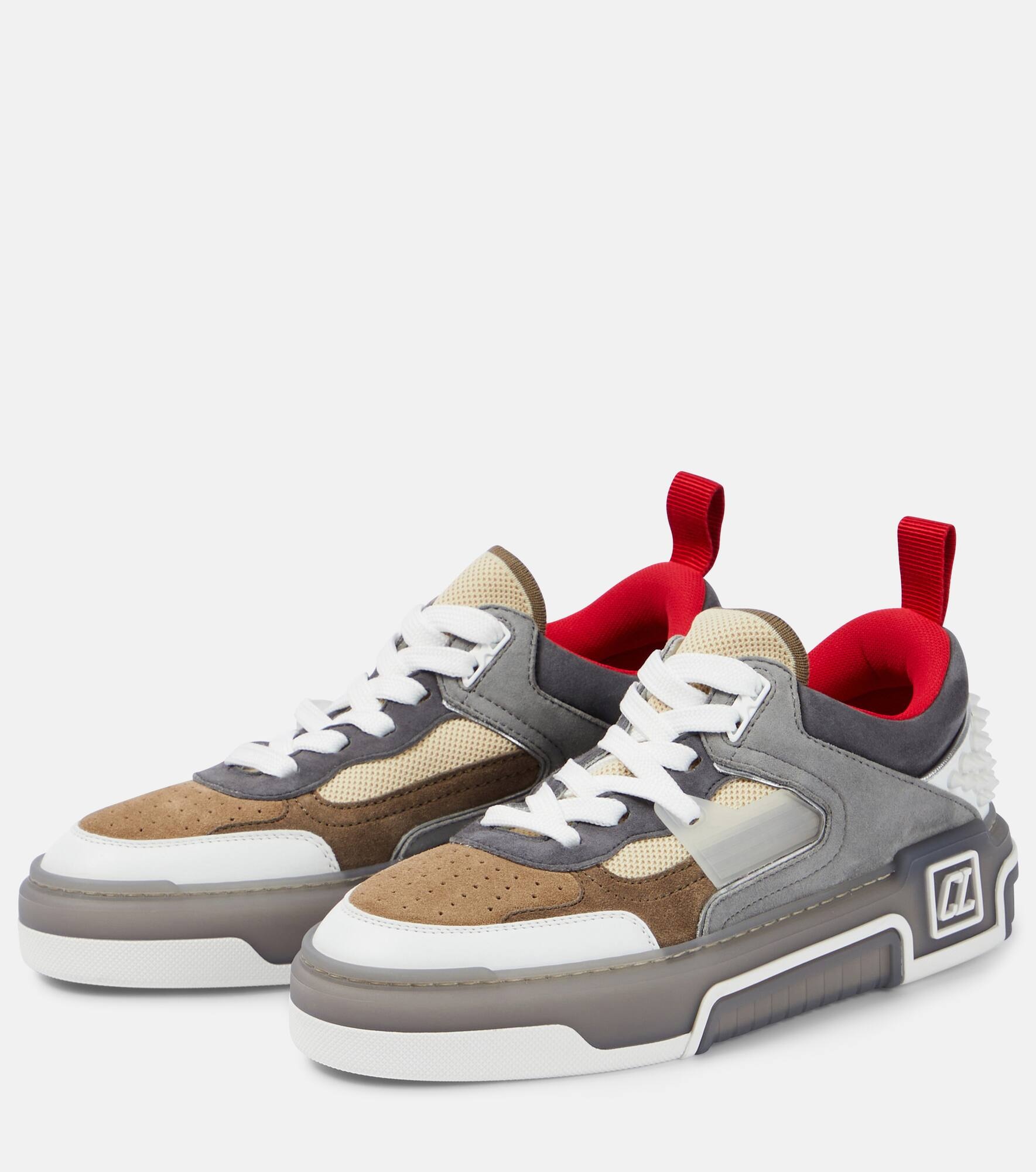 Astroloubi studded suede sneakers - 5