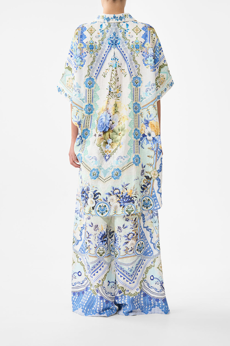 CAMILLA WIDE LEG TROUSER WITH FRONT POCKETS outlook
