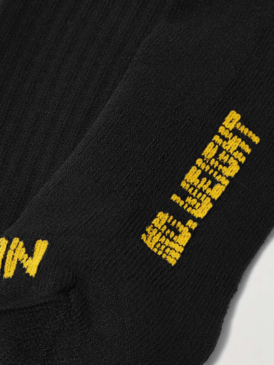 FILSON Logo-Intarsia Merino Wool-Blend Socks outlook