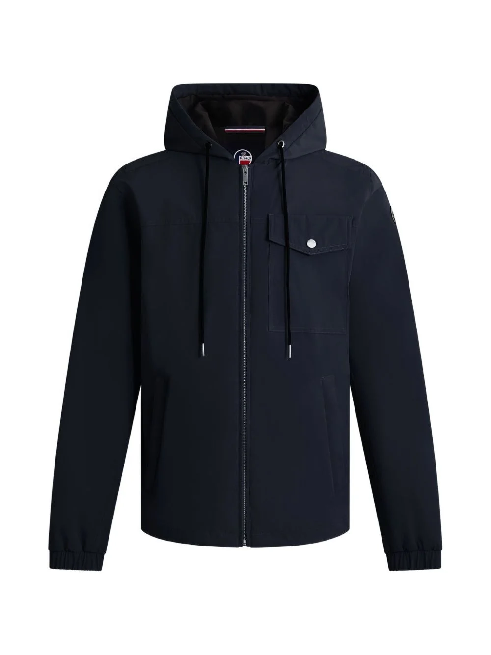 Trymir zip-up pocket-detail hooded jacket - 1