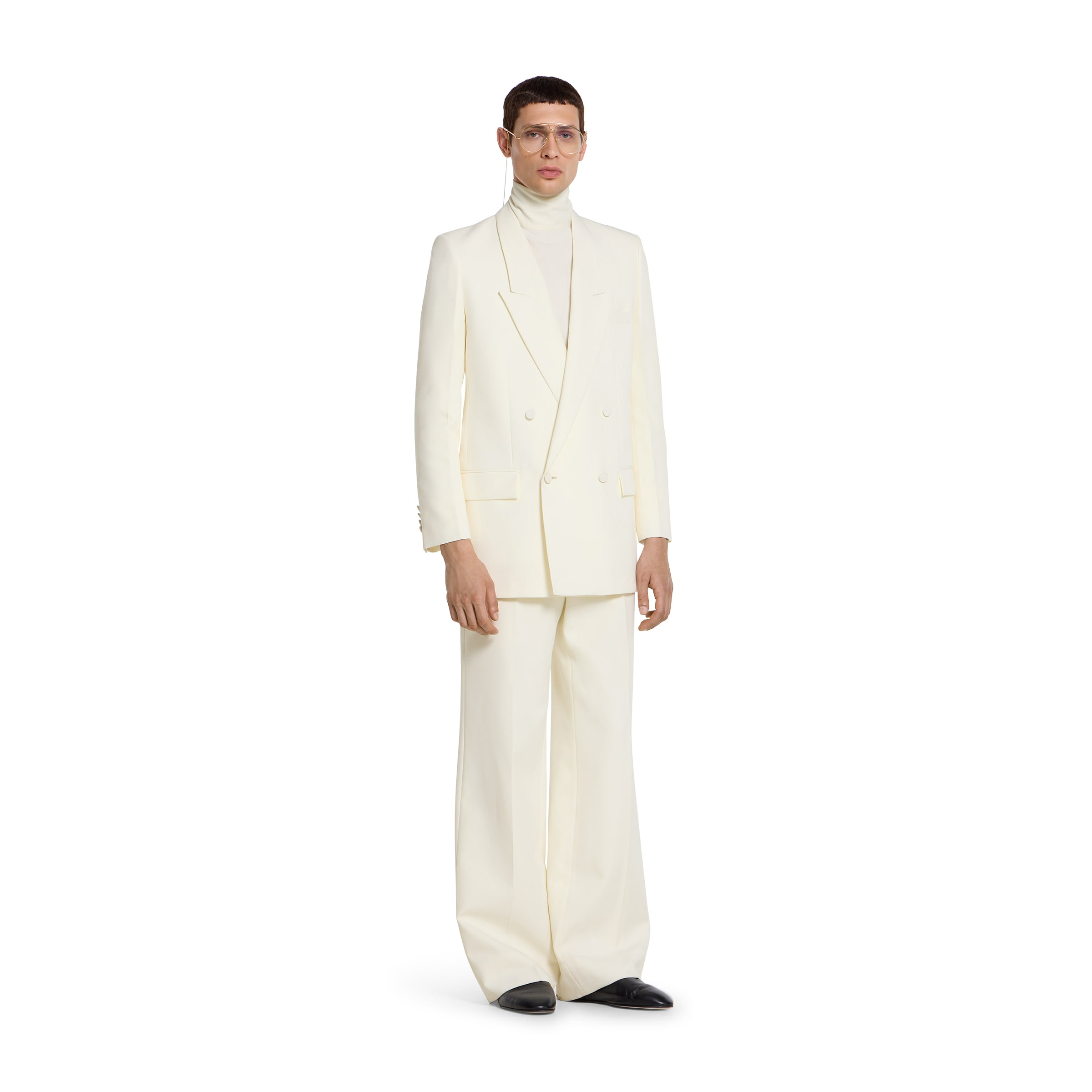 Double-breast technical panama jacket - 2