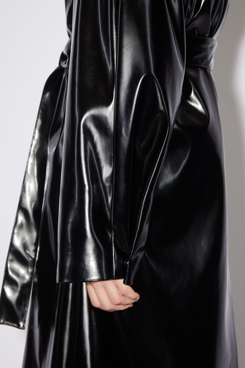 Belted coat - Black 5