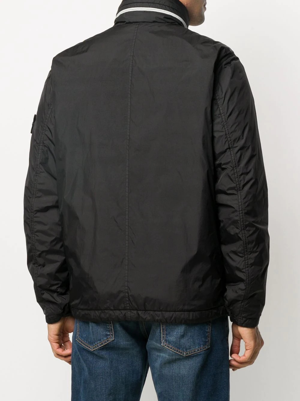 zip-up hooded parka - 4