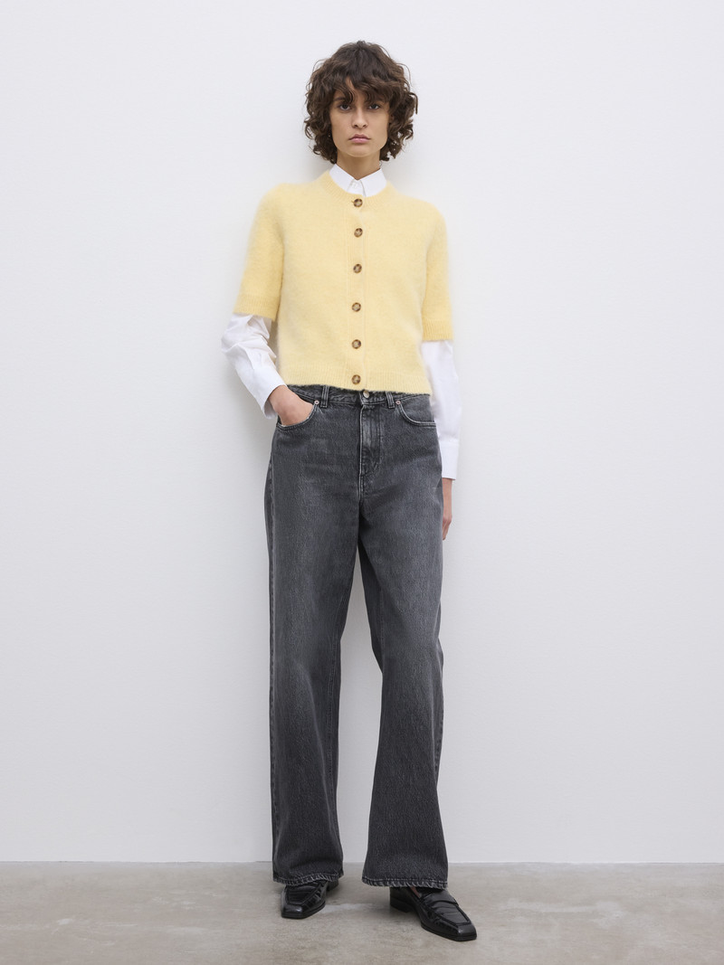 Brushed Cardigan top 1