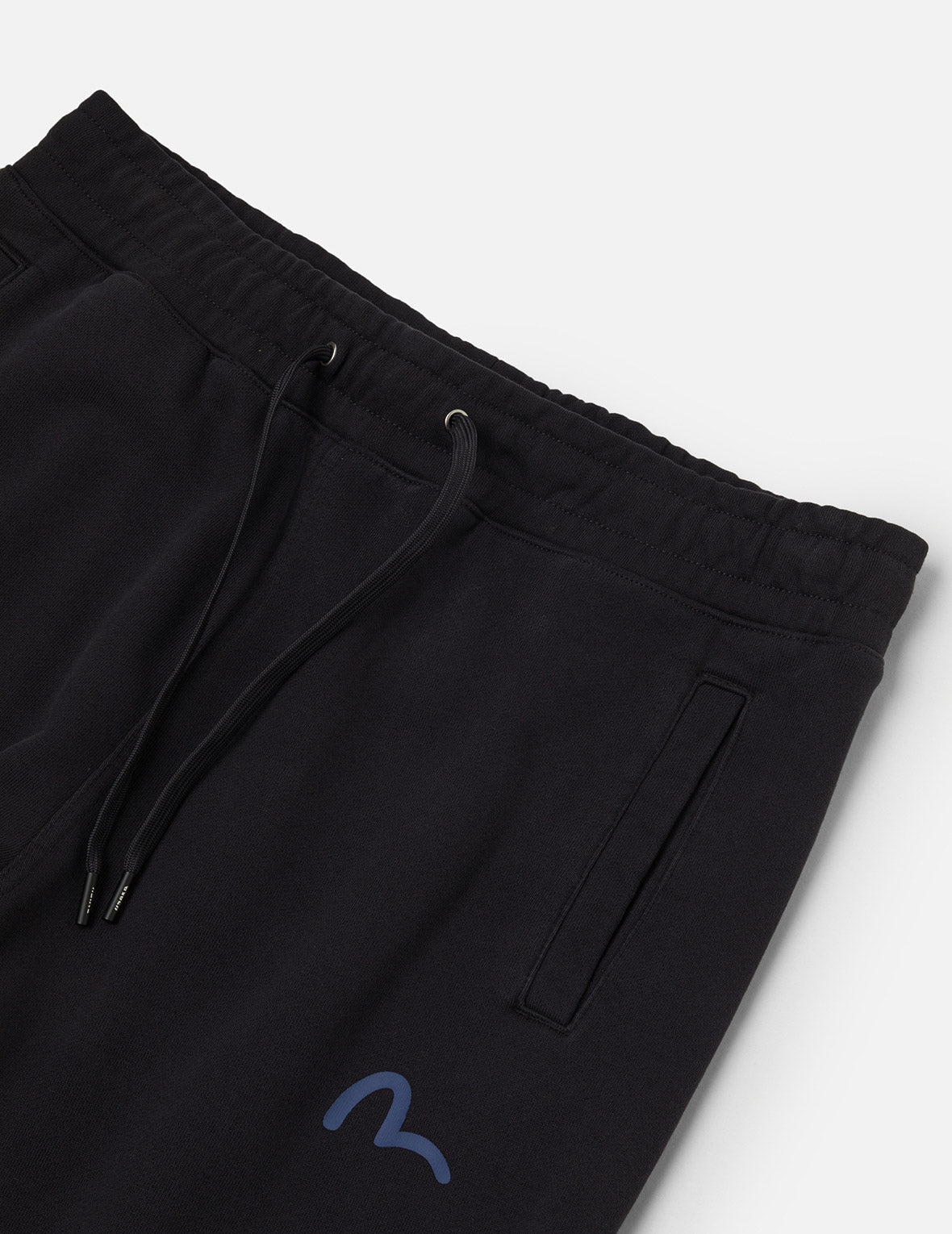Washed Multi-pocket and Logos Print Straight Fit Sweatpants - 7