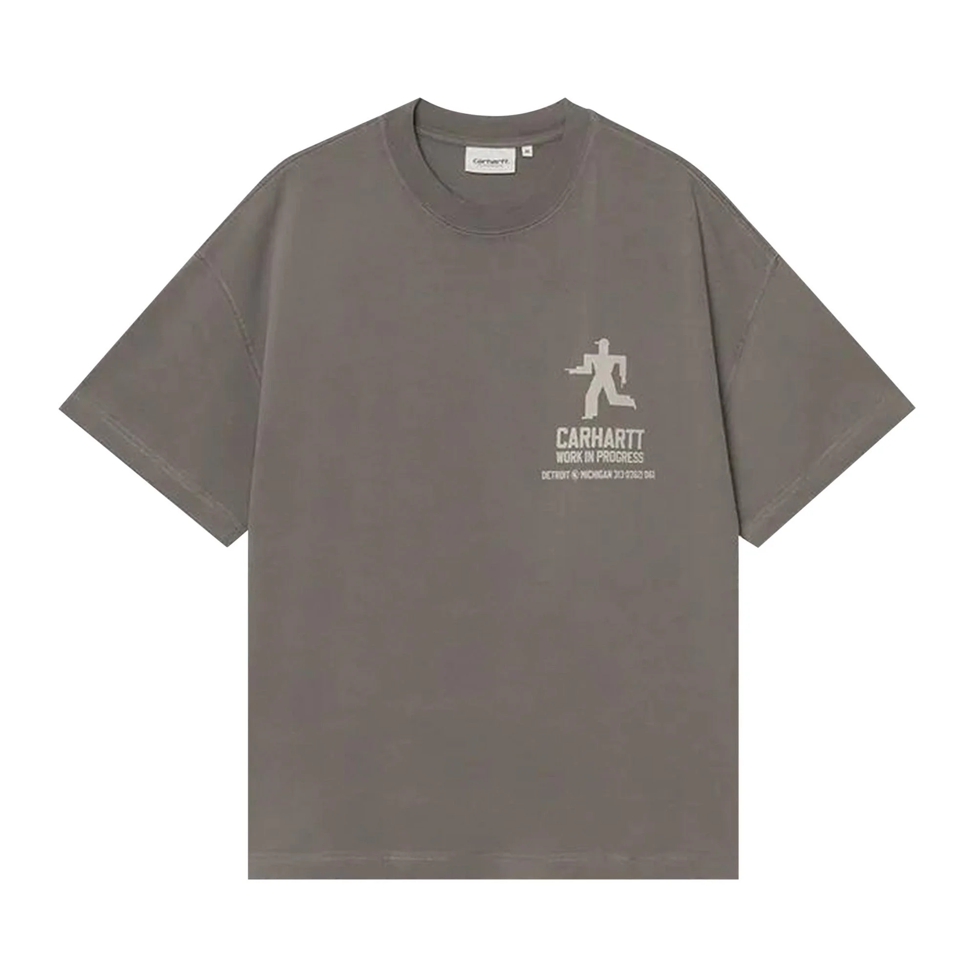Carhartt WIP Short-Sleeve Distance T-Shirt 'Graphite' - 1
