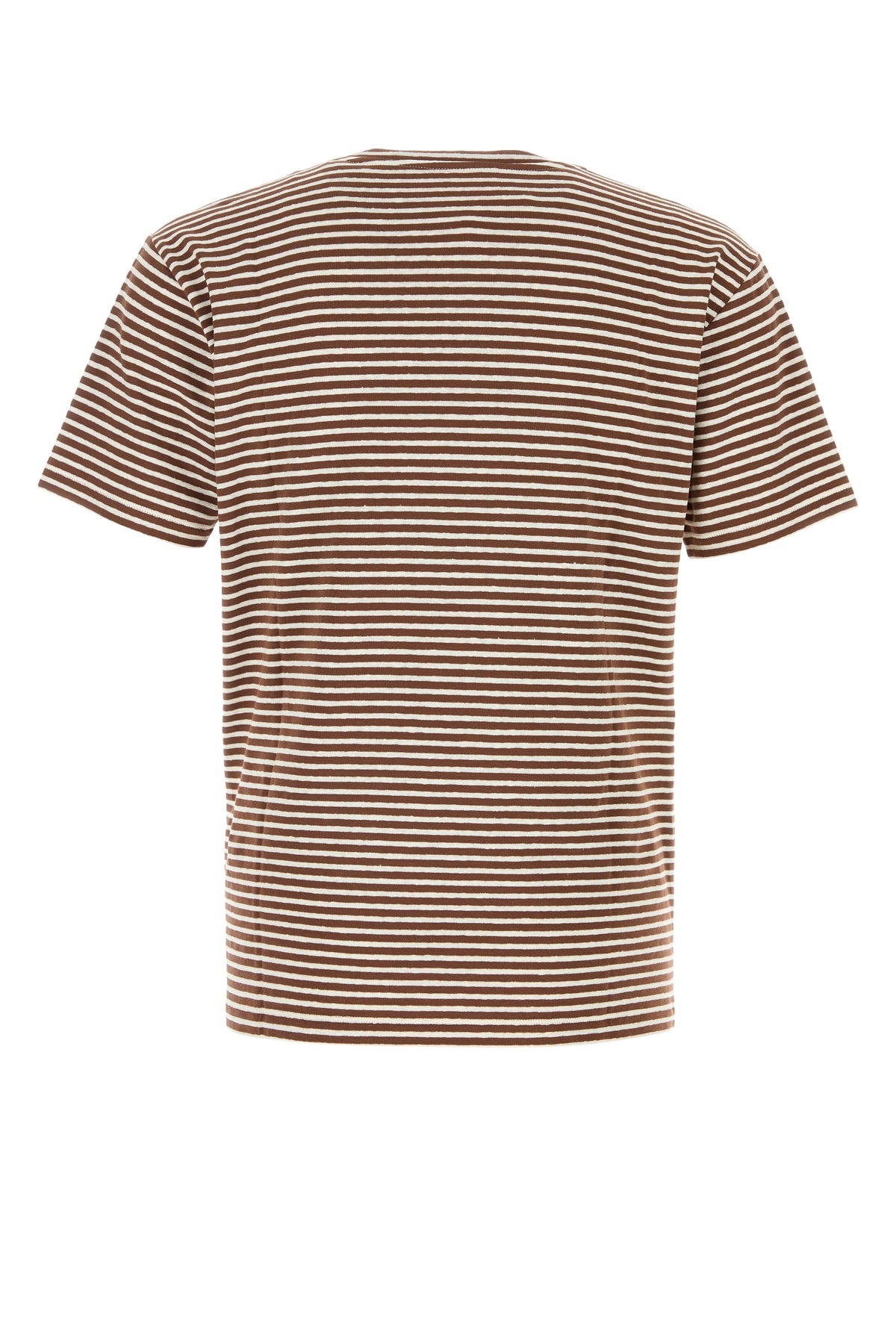 【VALENTINO】Embroidered Stretch Linen Blend T-Shirt Valentino Garavani Men Embroidered Stretch Linen Blend T
