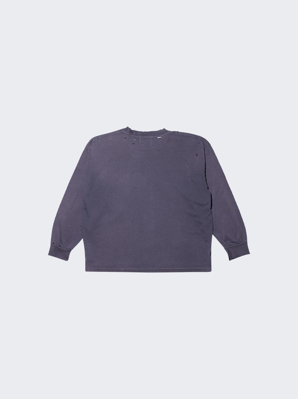Classic Logo Long Sleeve Tee Faded Purple - 2