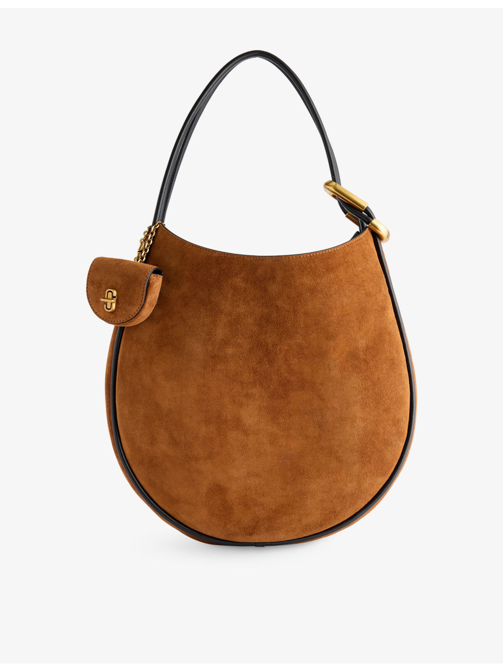 The Large Suede Hobo Bag - 1