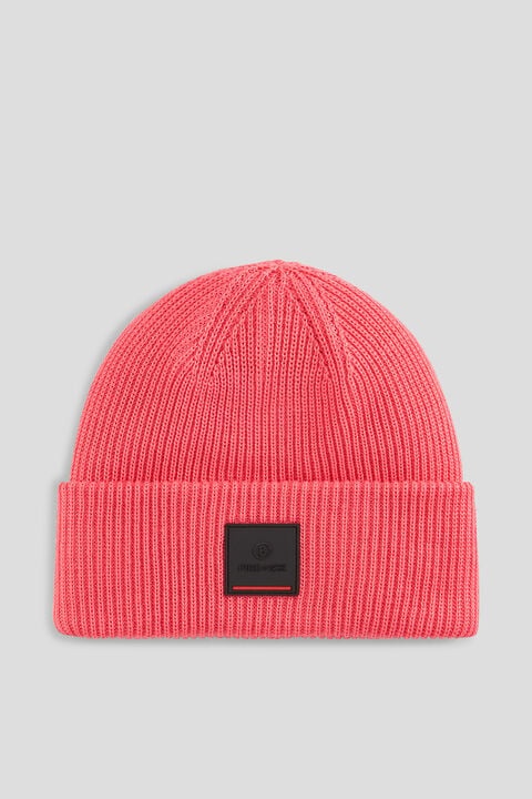 Tarek Knit hat in Neon pink - 1