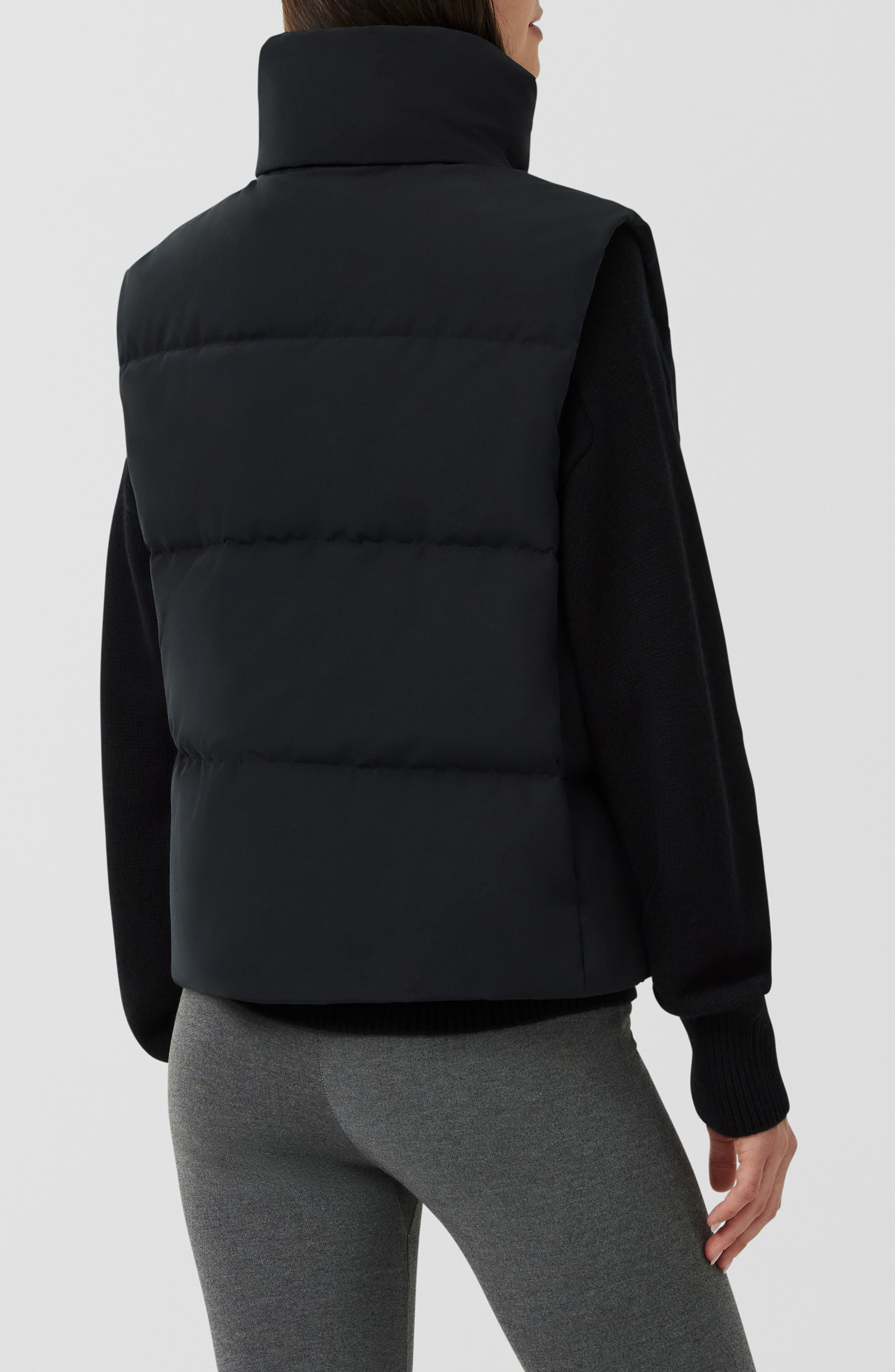 Canada Goose Grandview Black Label Crop 750 Fill Power Down Puffer Vest<br> at Nordstrom - 2