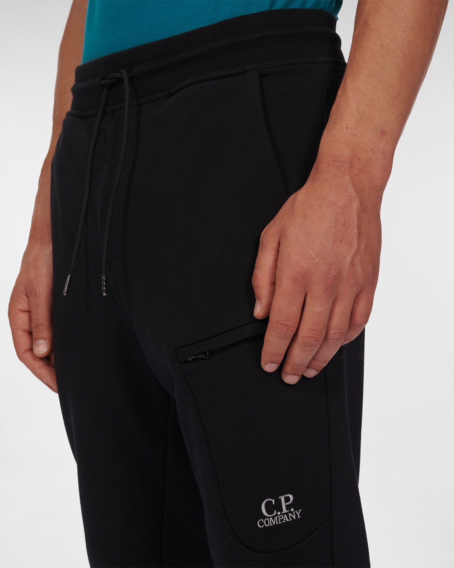 Diagonal Raised Fleece Track Pants - 5