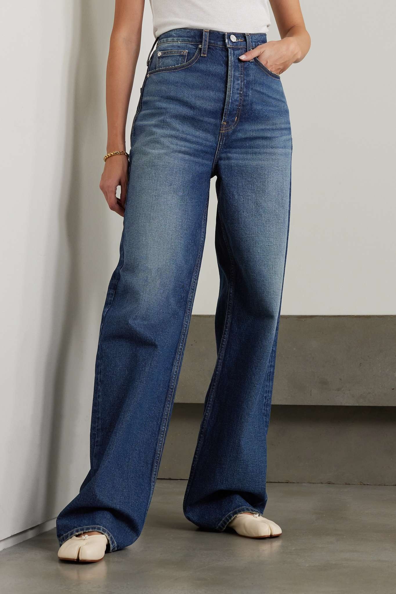 + NET SUSTAIN The 1978 high-rise straight-leg jeans - 3