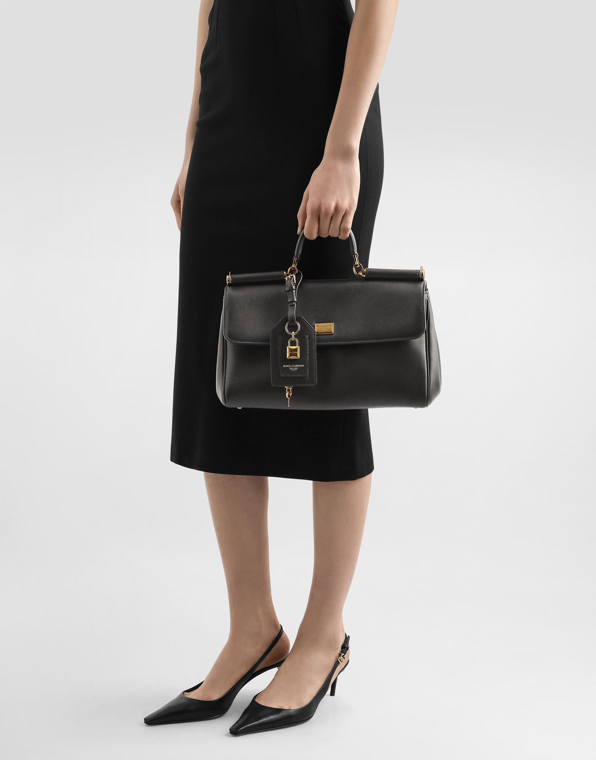 My Sicily handbag in plongé calfskin - 2