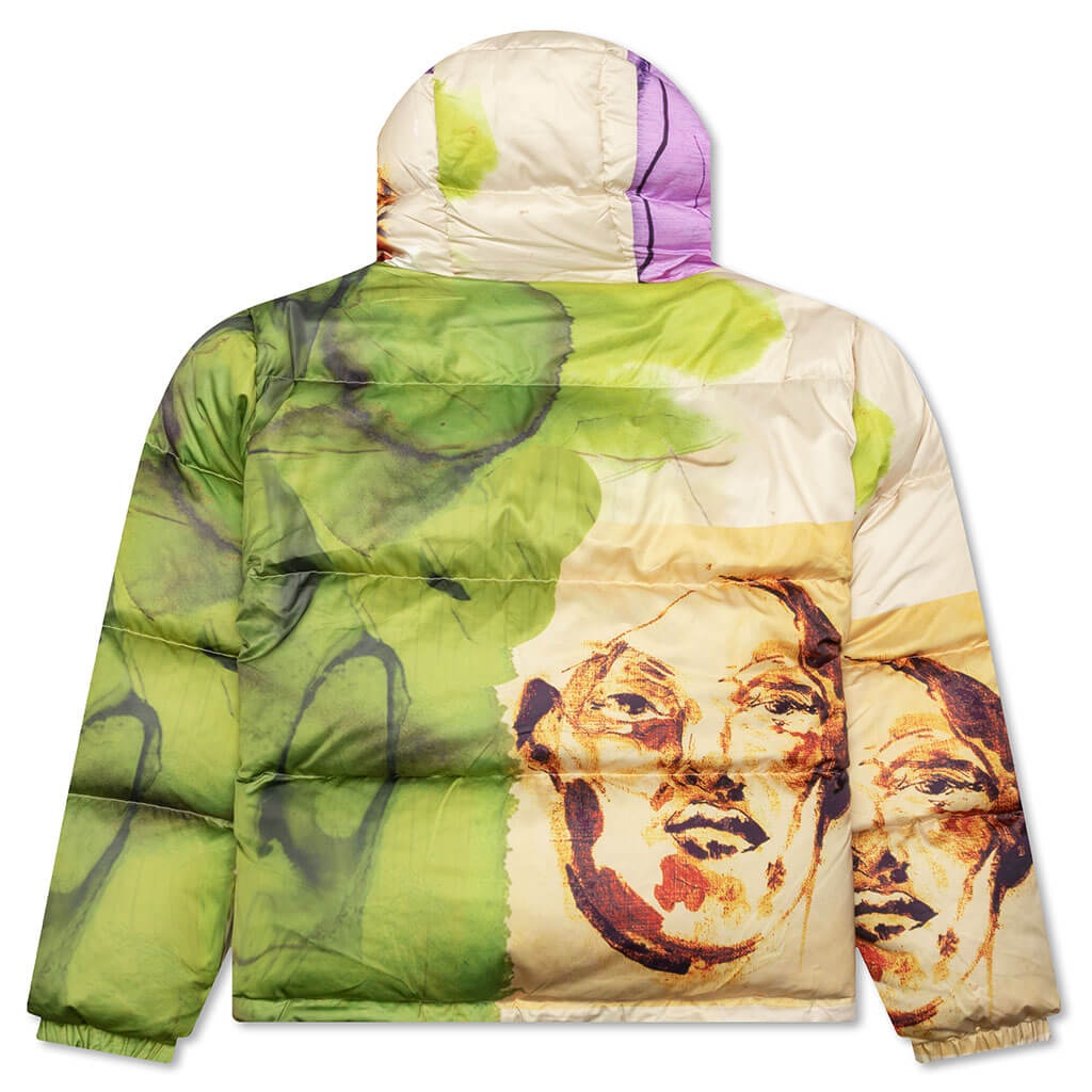 PRINTED SHINY PUFFER - MULTI - 2