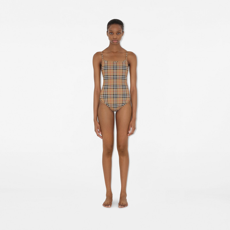 Burberry Vintage Check Swimsuit outlook