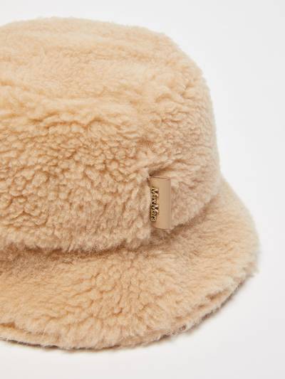 Max Mara DISTEL1 Teddy fabric hat outlook