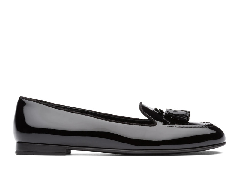 Nina
Patent Leather Tassel Loafer Black 1