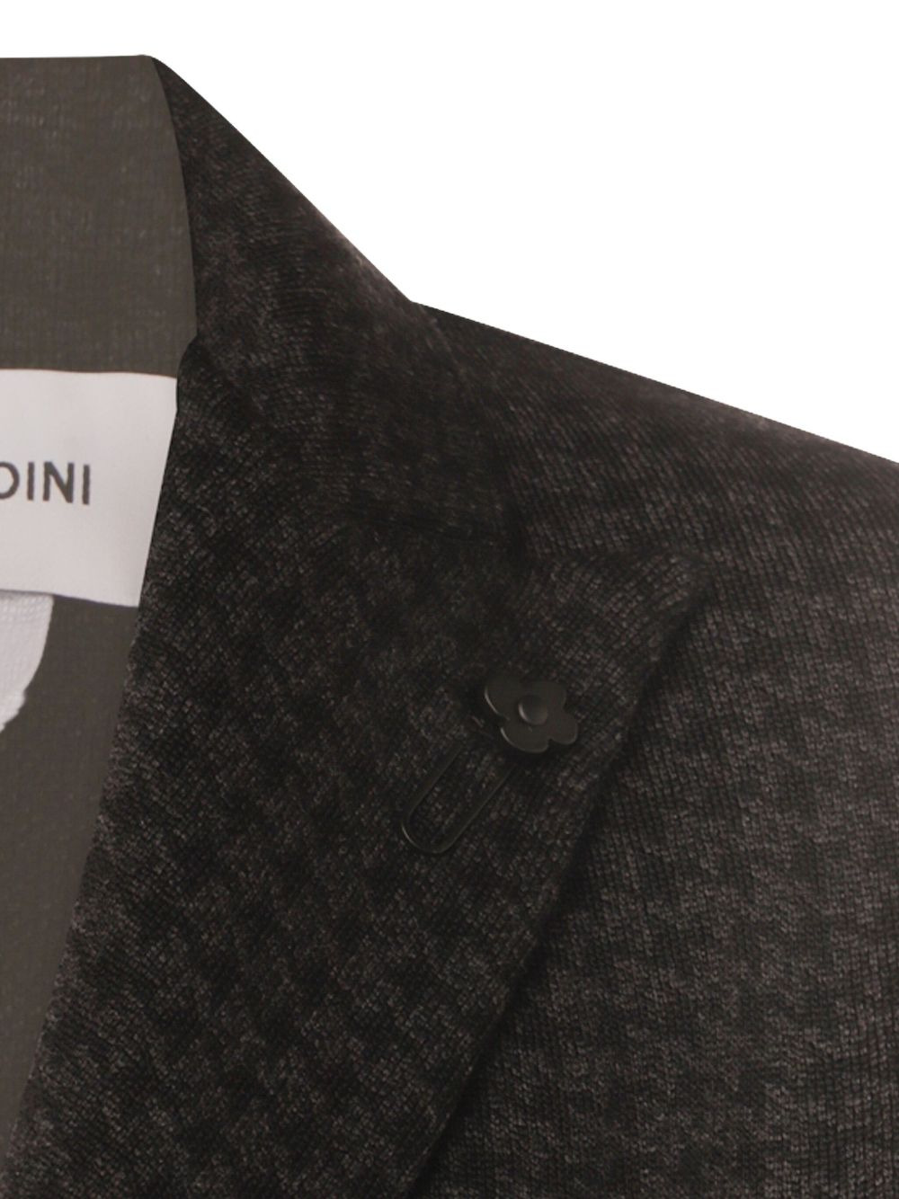 houndstooth-pattern double-breasted blazer - 3