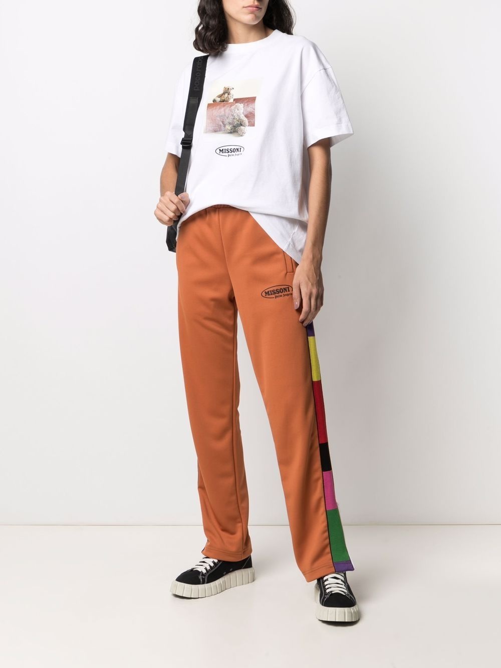 x Missoni colour block stripe track pants - 3