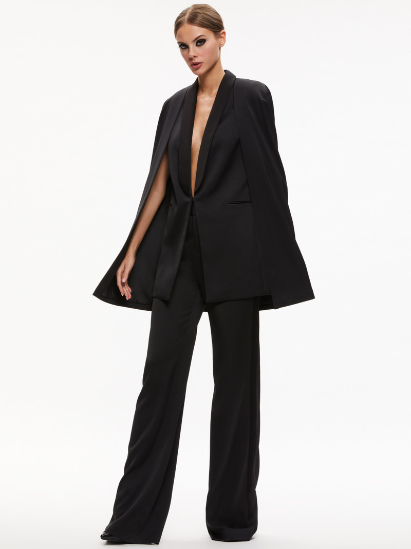 MERRIE SHAWL COLLAR CAPE VEST 4