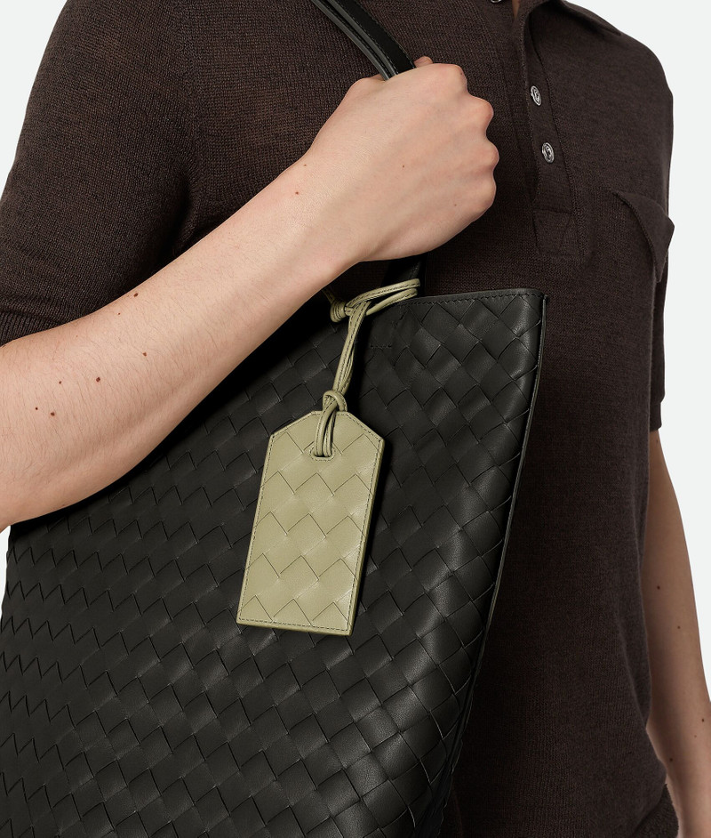 Bottega Veneta Intrecciato Tag Holder On Strap outlook