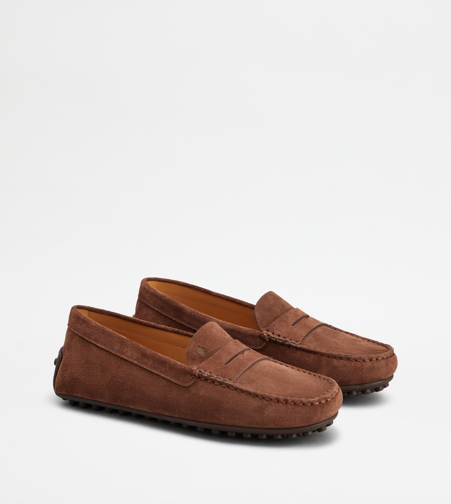 CITY GOMMINO DRIVING SHOES IN SUEDE - BROWN - 2
