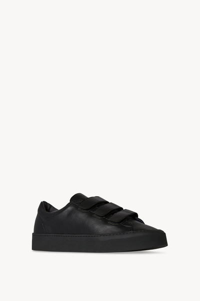 The Row Dean Strappy Sneaker in Suede outlook