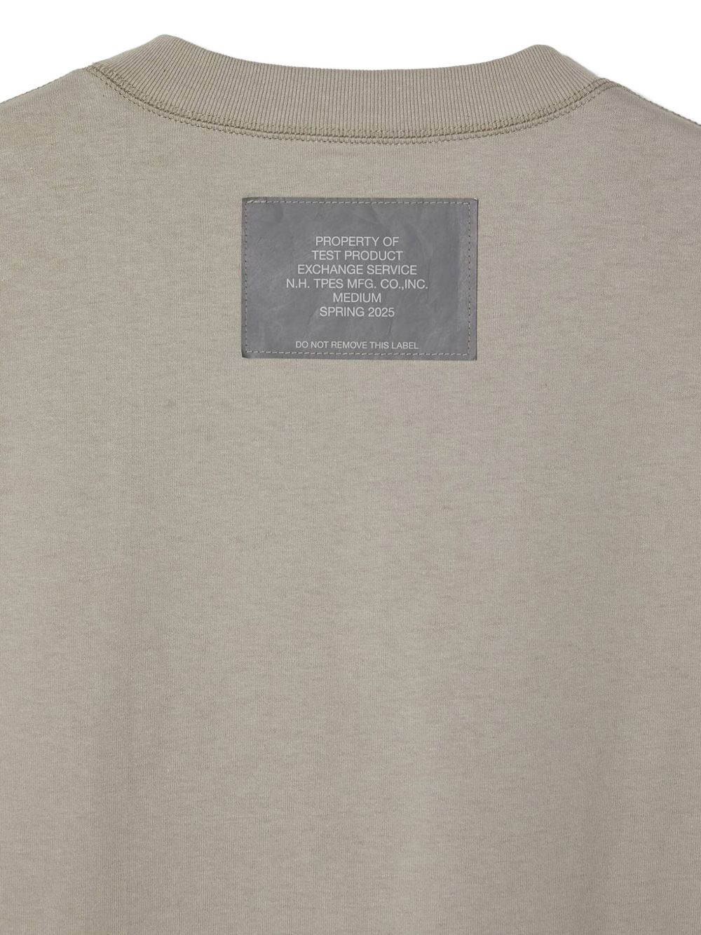 label-detail short-sleeve T-shirt - 5