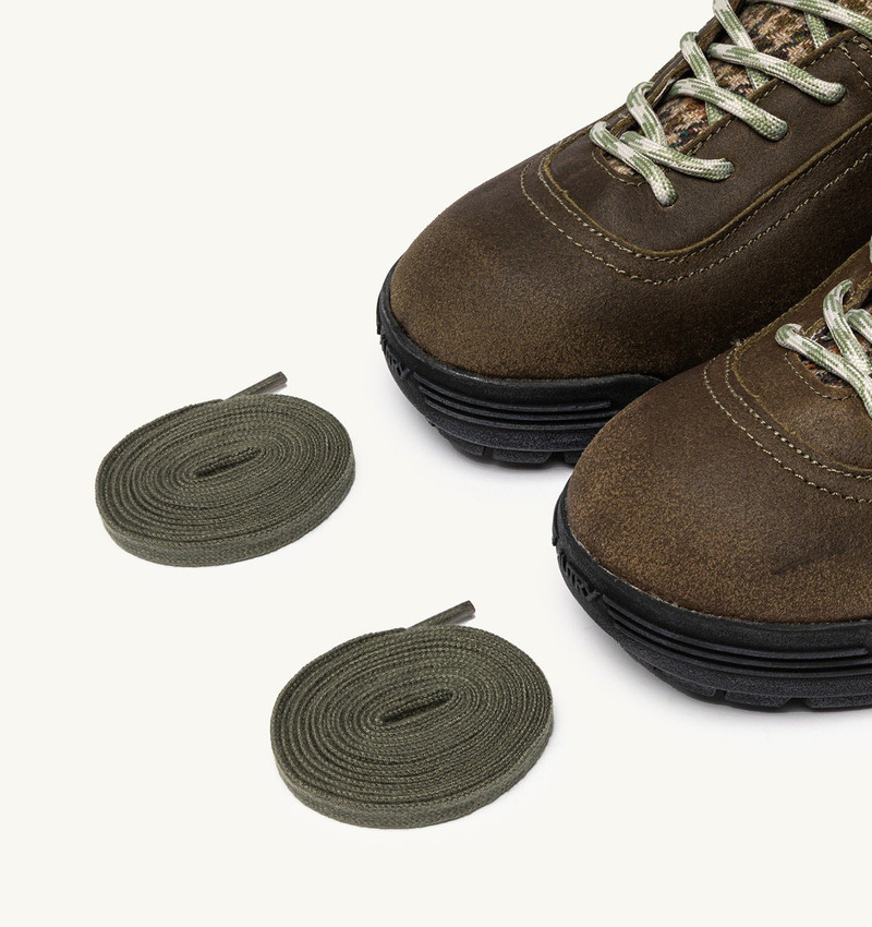 MALGA BOOTS IN NUBUCK LEATHER AND MESH COLOR HERB AND MOSSTONE 7