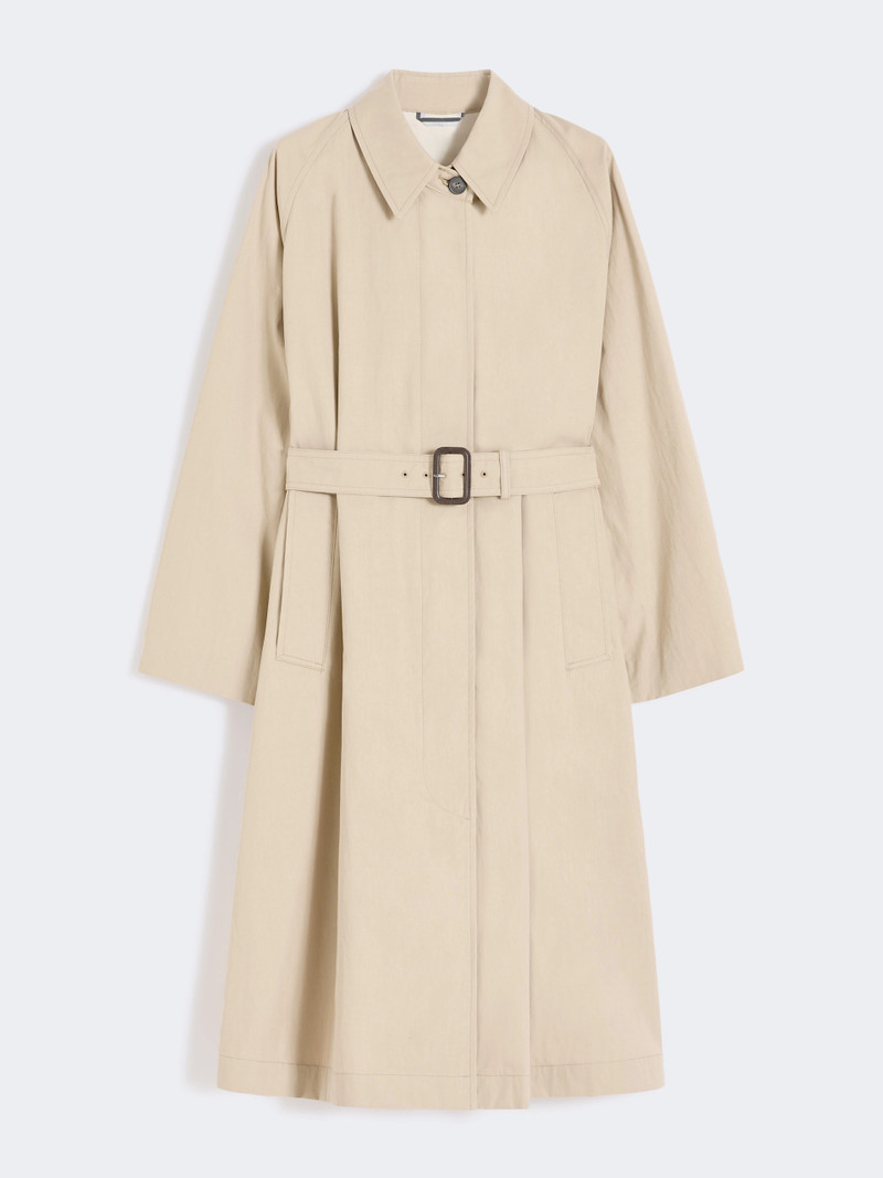 DIVA Water-repellent cotton trench coat - BEIGE 1
