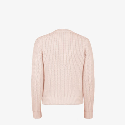 FENDI Pink wool sweater outlook