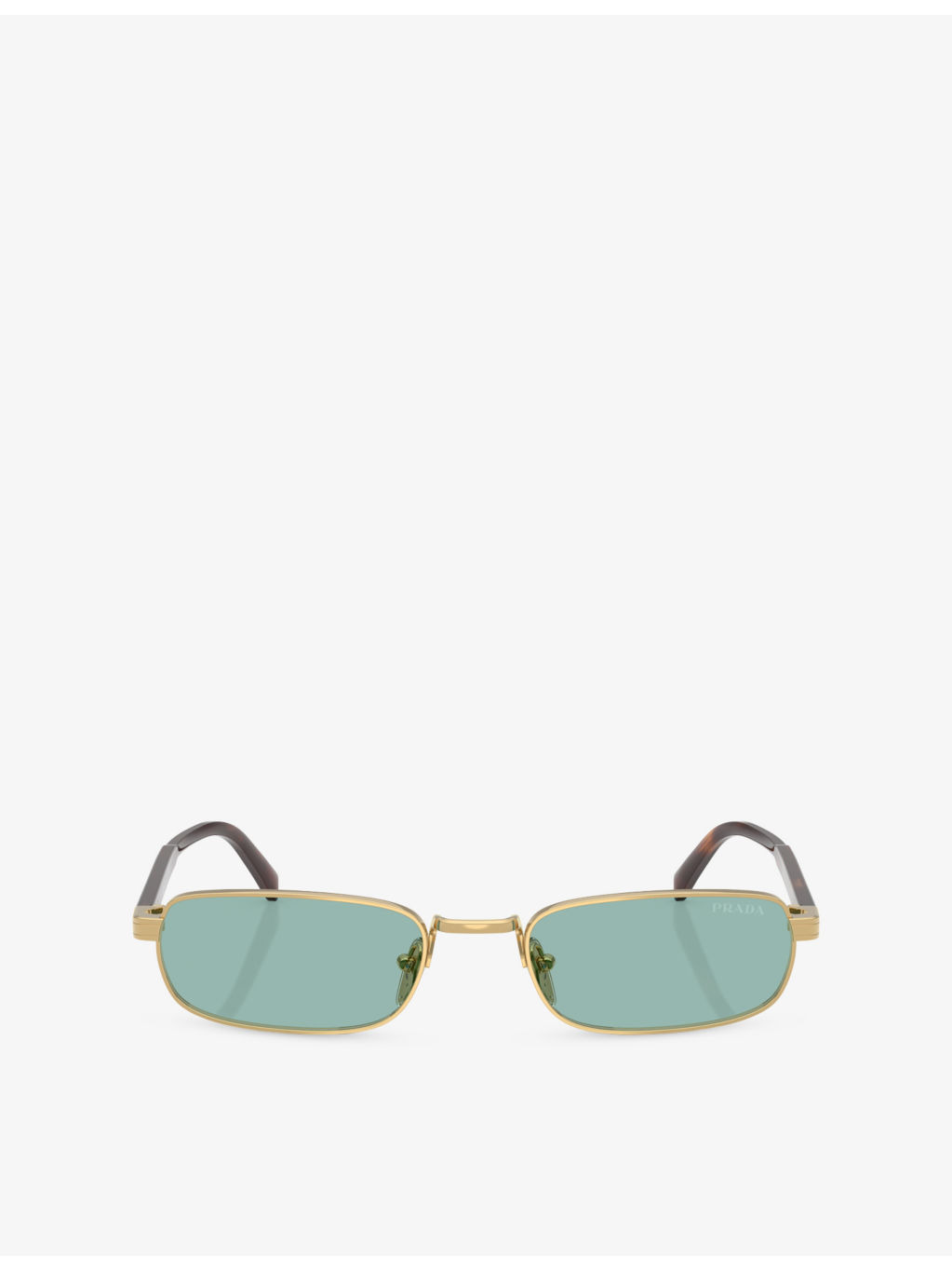 PRB54S Rectangle-Frame Metal Sunglasses - 1