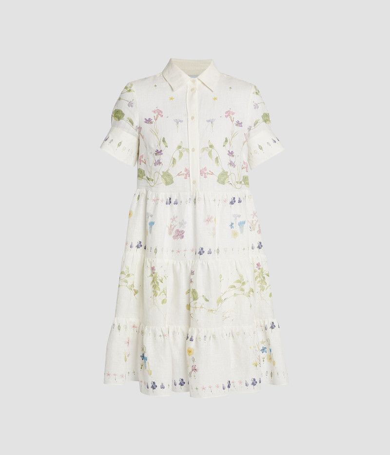 SHORT SLEEVE MINI SHIRT DRESS 1