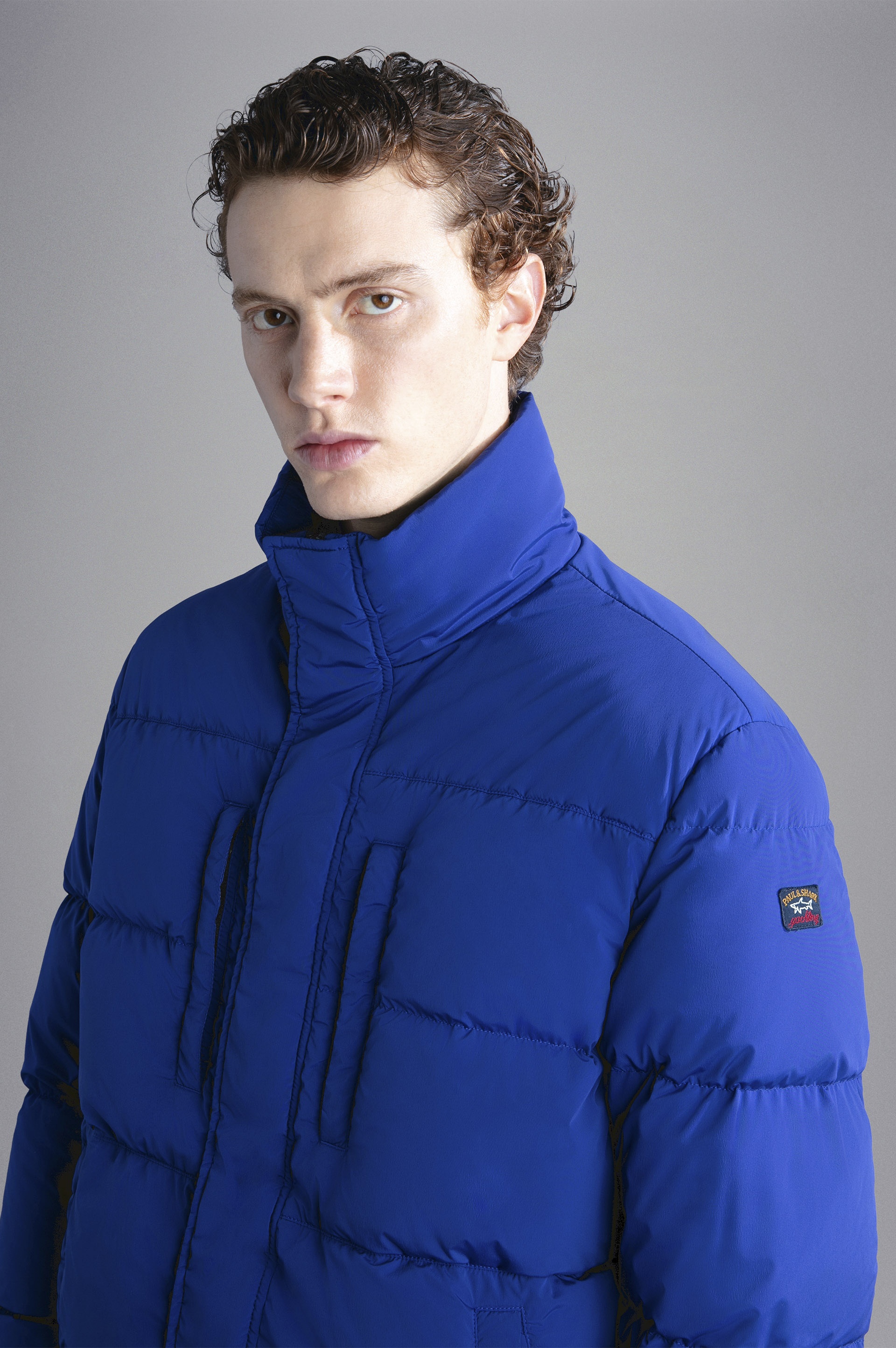 GARMENT DYED ECONYL® NYLON DOWN JACKET - 4