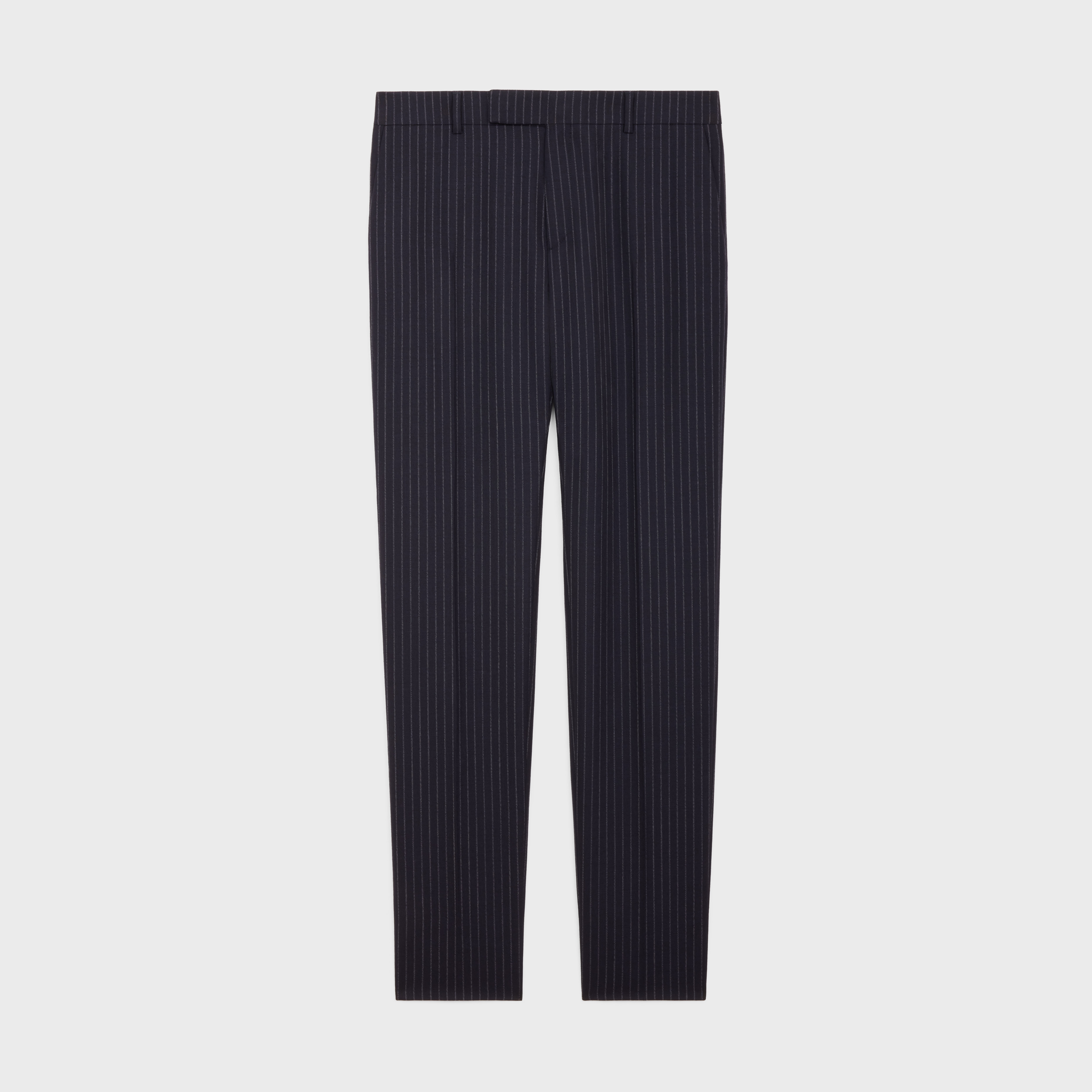 CLASSIC PANTS IN STRIPED WOOL - 1