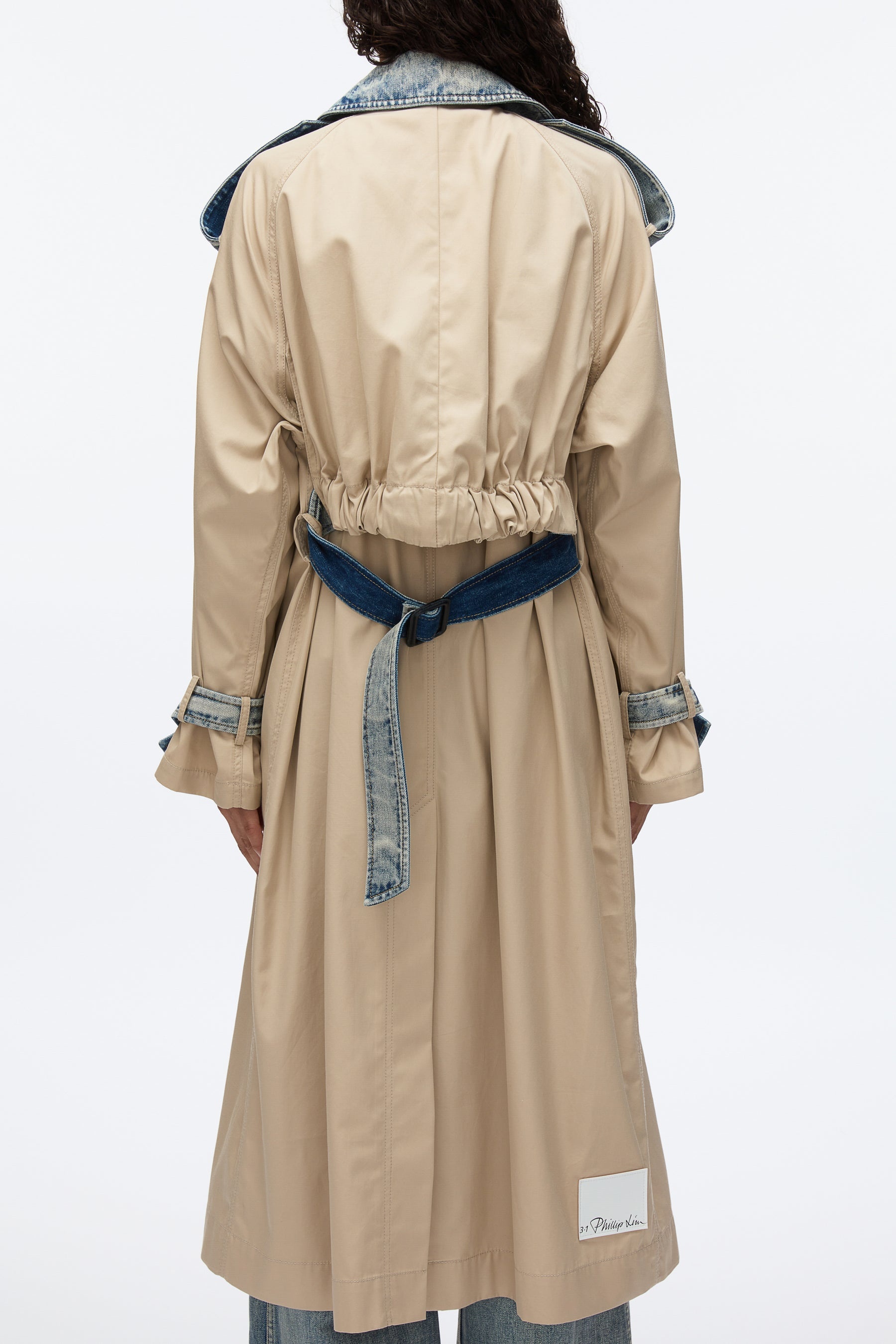 Hybrid Denim Trench - 5