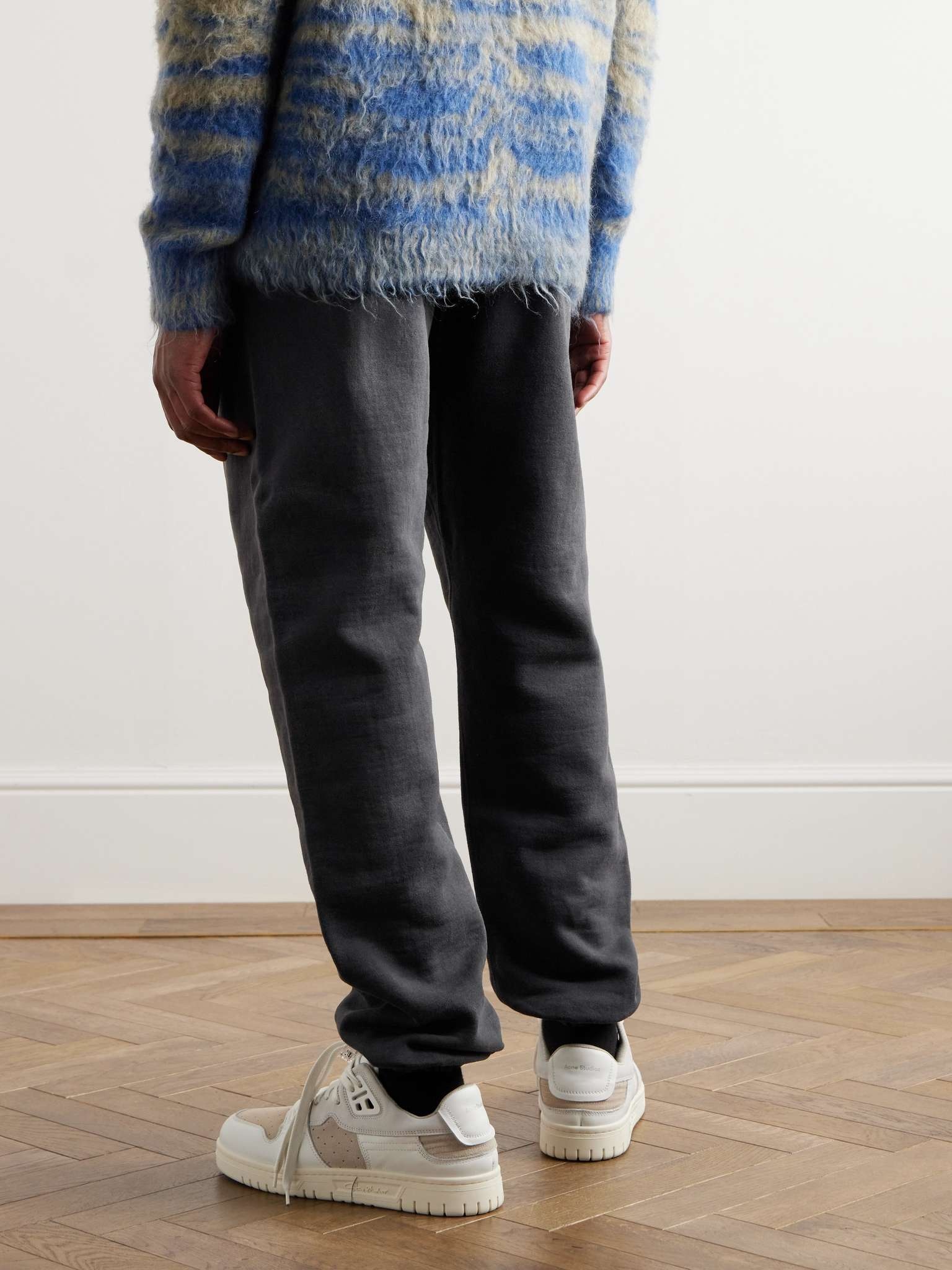 Angel of Death Tapered Logo-Print Cotton-Jersey Sweatpants - 4