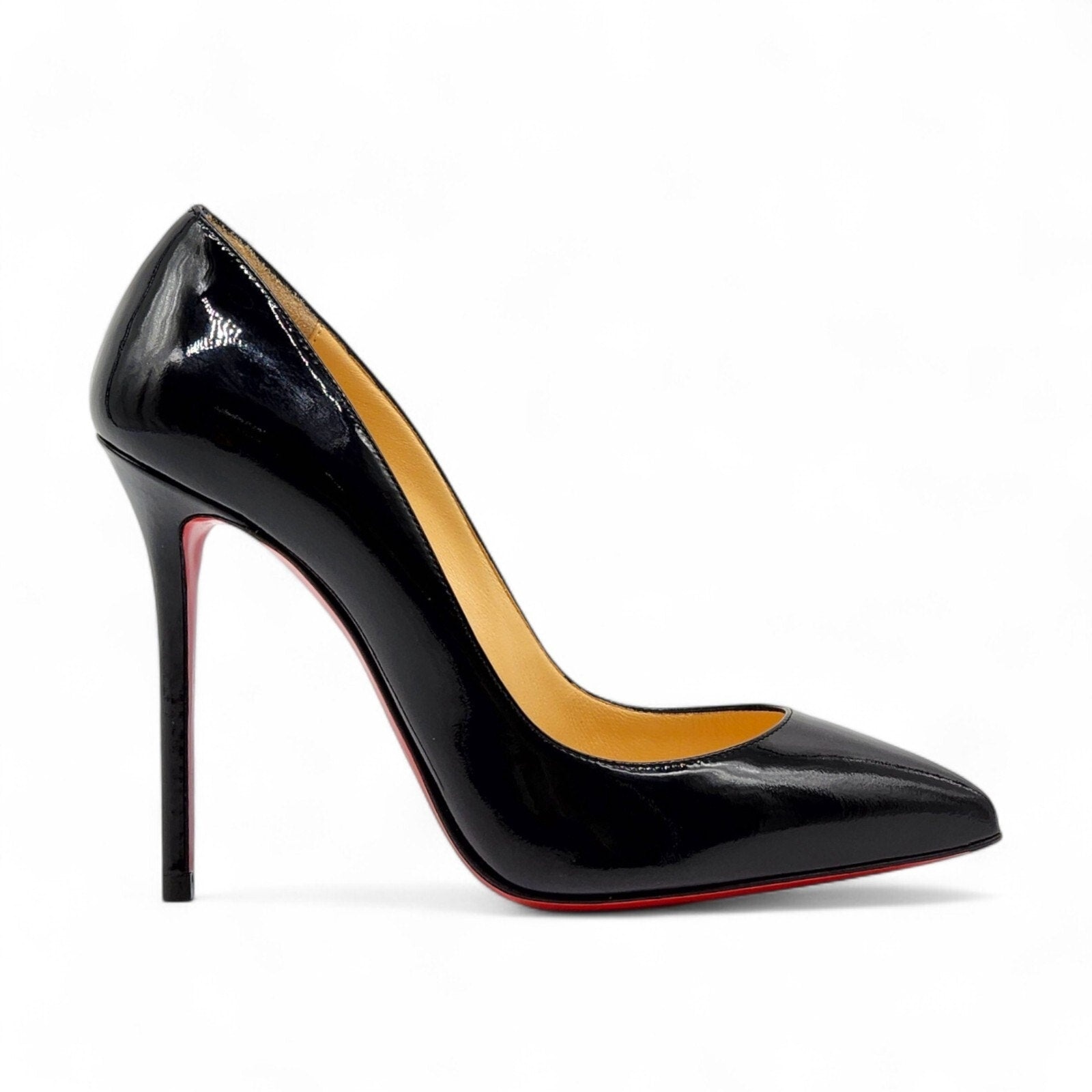 Christian Louboutin Patent Leather Kate 100mm Pumps in Black - 2