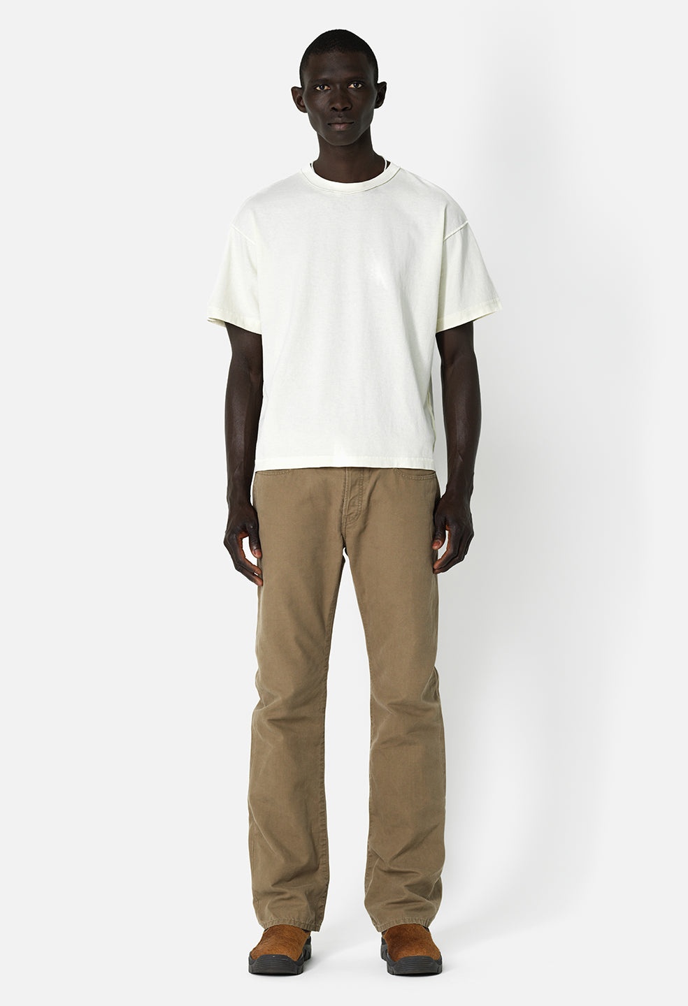 WASHED CANVAS CARIBOU BOOT-CUT - 4