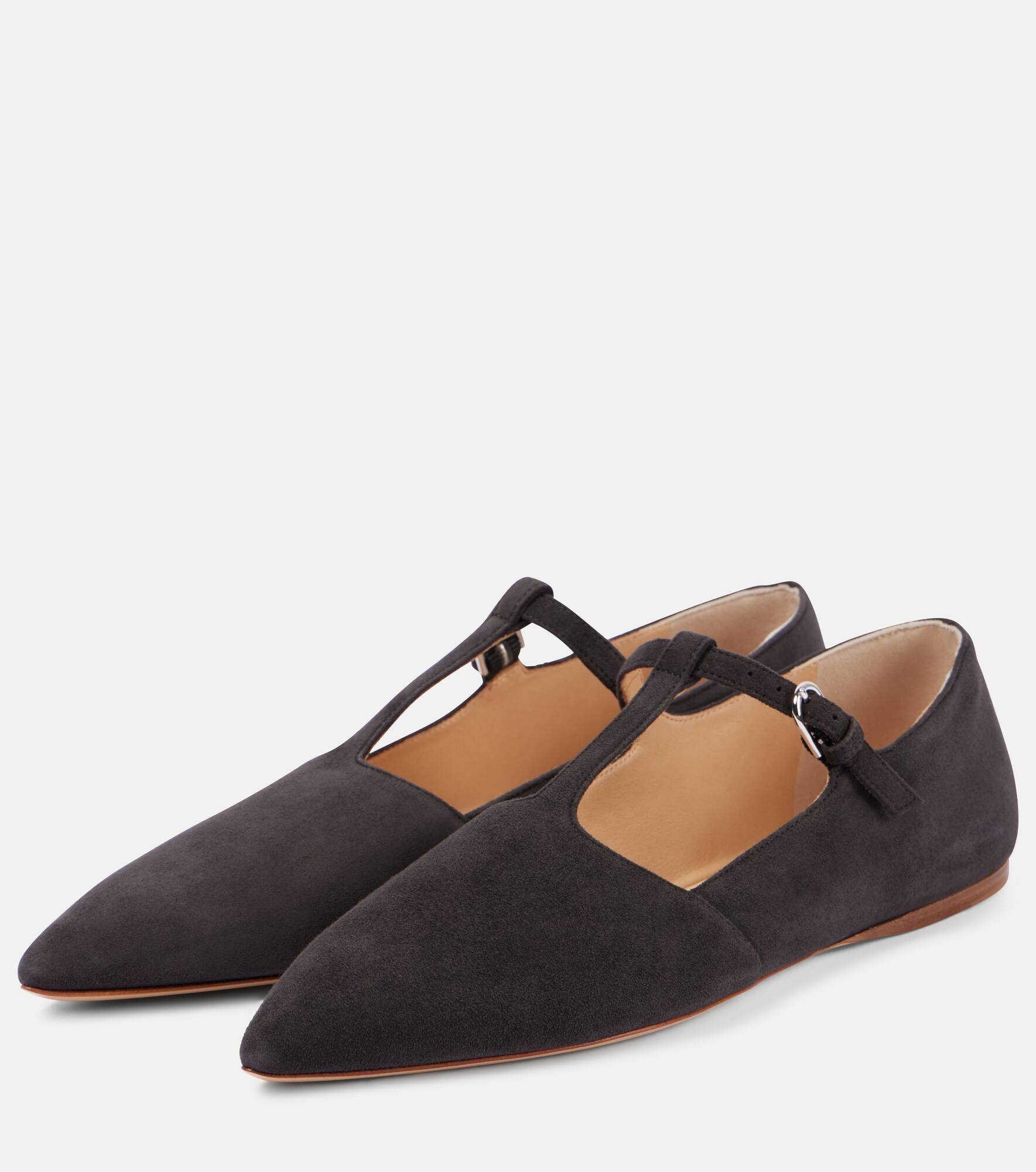 Lola suede ballet flats - 5