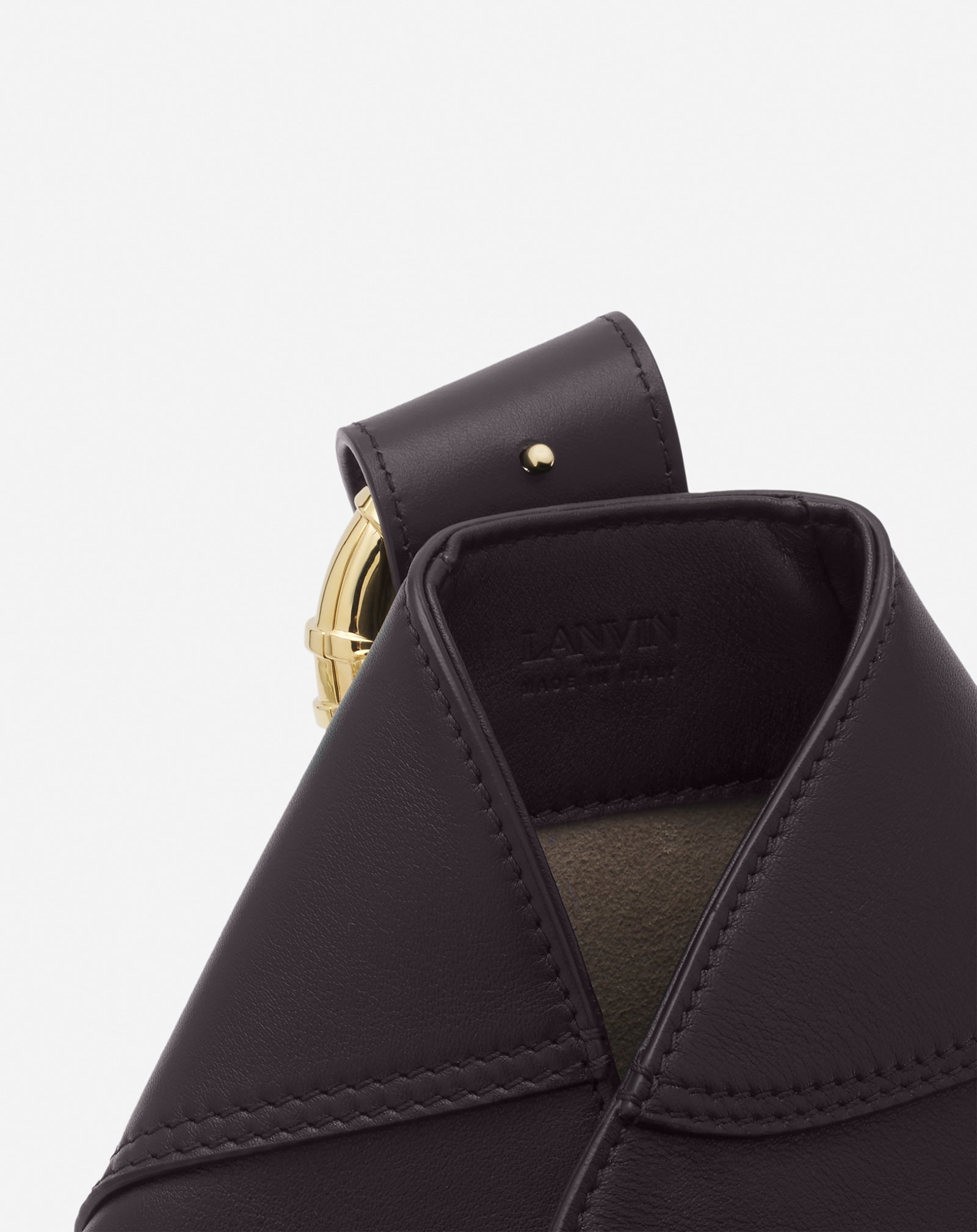 LEATHER MELODIE HOBO BAG - 6