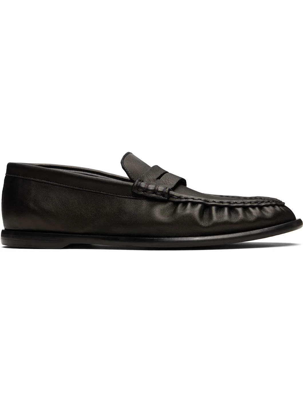 Black 'Faron' Loafers - 1